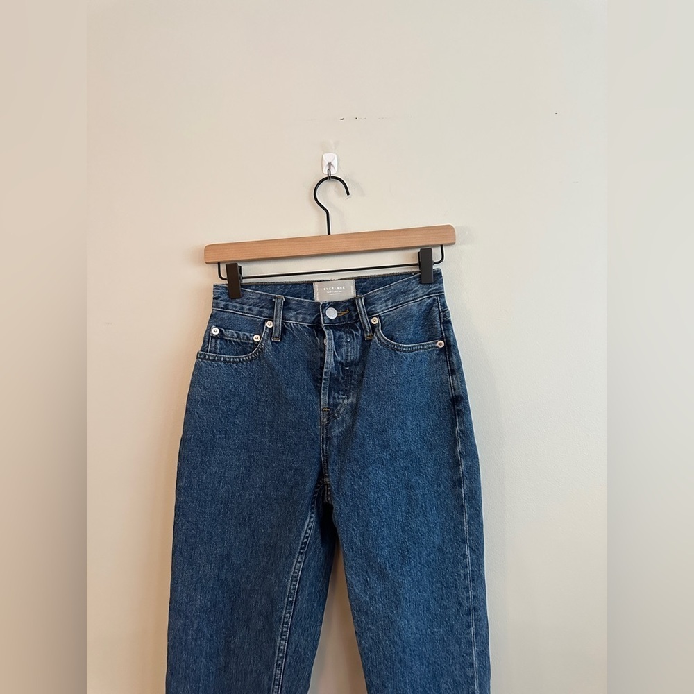 Everlane The 90s Cheeky Jean - Deep Atlantic - Size 23 - Picture 5 of 9
